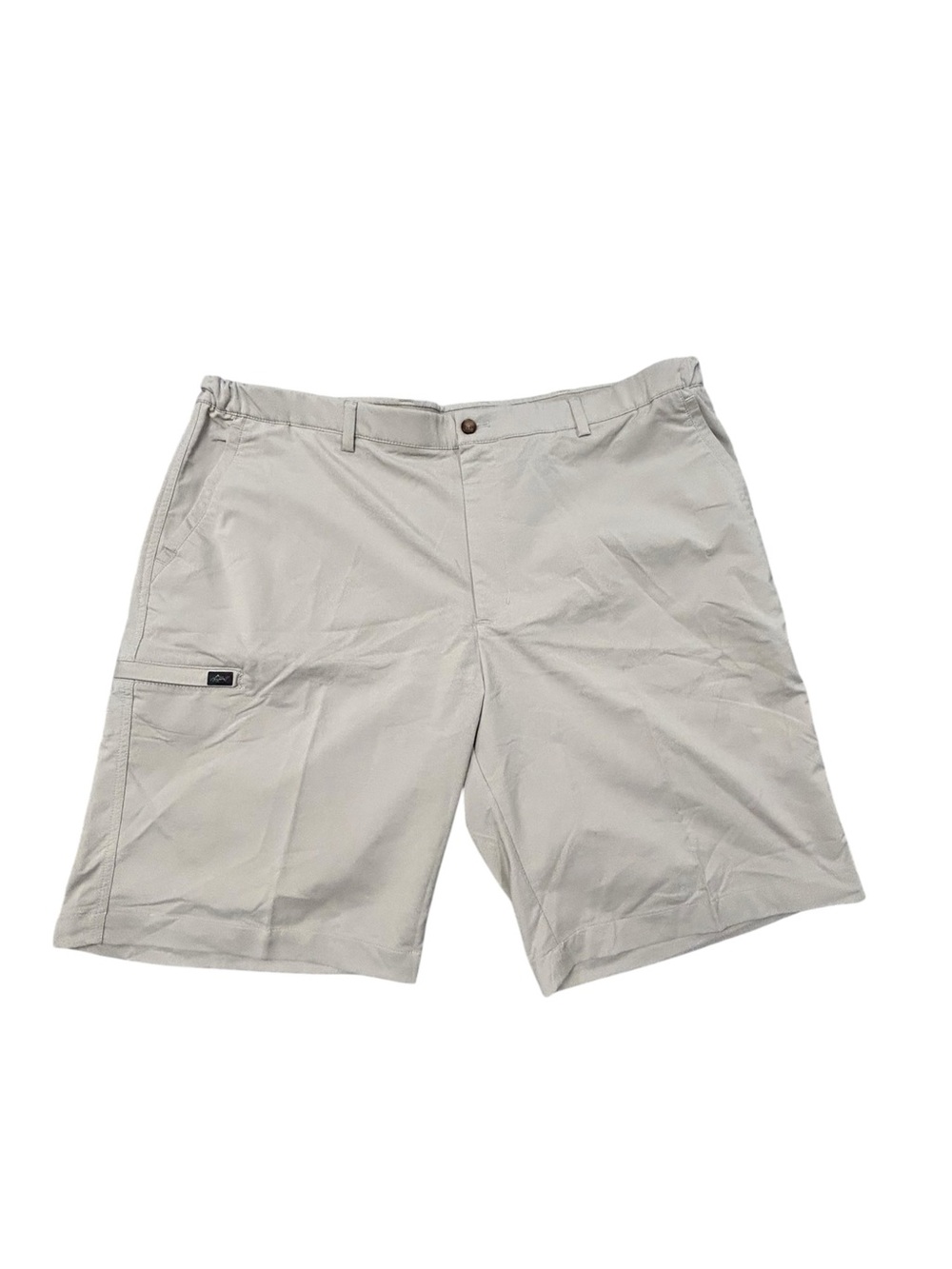 NEW Greg Norman Men's Performance Wicking Stretch Cargo Shorts 40 Golf Casual